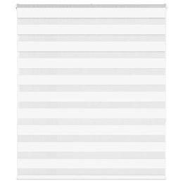 ROLETA ZEBRA BIAŁA SZEROKOŚĆ TKANINY 130,9CM POLIESTER