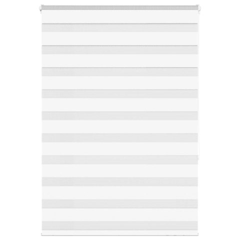 ROLETA ZEBRA BIAŁA SZEROKOŚĆ TKANINY 95,9CM POLIESTER