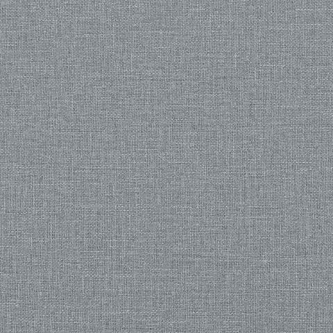 KRZESŁA STOŁOWE 6 SZT. JASNOSZARE TAPICEROWANE TKANINĄ