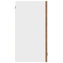SZAFKA ŚCIENNA KUCHENNA STARE DREWNO 60X31X60CM DREWNO KLEJONE