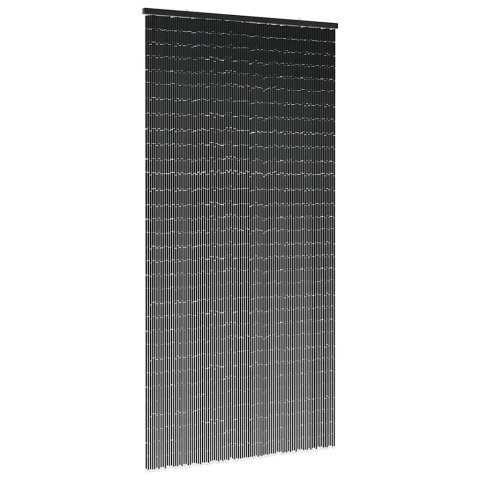 ZASŁONA PRZECIW OWADOM CIEMNOSZARA 100X220CM BAMBUS