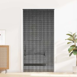 ZASŁONA PRZECIW OWADOM CIEMNOSZARA 100X220CM BAMBUS