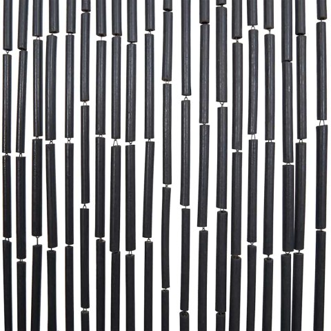 ZASŁONA PRZECIW OWADOM CIEMNOSZARA 100X220CM BAMBUS