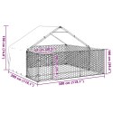 KOJEC DLA PSA STAL OCYNKOWANA BOKS WYBIEG KLATKA Z WYBIEGIEM 3X3X1,9M