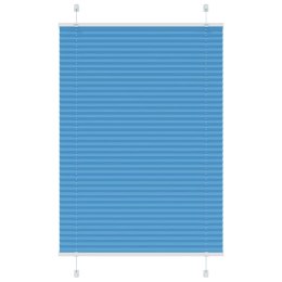 ROLETA PLISOWANA NIEBIESKA 95X150CM SZEROKOŚĆ TKANINY 94,4CM