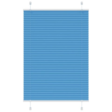 ROLETA PLISOWANA NIEBIESKA 95X150CM SZEROKOŚĆ TKANINY 94,4CM