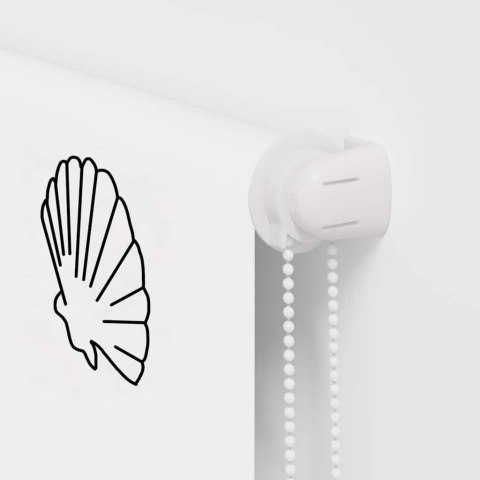 ROLETA PRYSZNICOWA 110X240CM SZEROKOŚĆ TKANINY 106CM