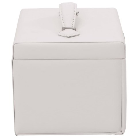 PUDEŁKO NA BIŻUTERIĘ 4-WARSTWOWE Z LUSTREM ZAMYKANE NA KLUCZ