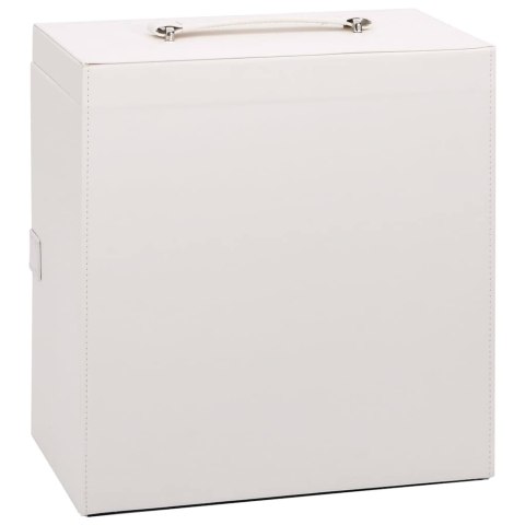 PUDEŁKO NA BIŻUTERIĘ 5-WARSTWOWE Z LUSTREM ZAMYKANE NA KLUCZ