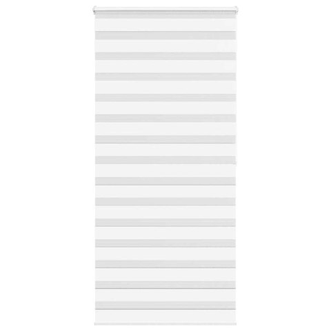 ROLETA ZEBRA BIAŁA SZEROKOŚĆ TKANINY 100,9CM POLIESTER