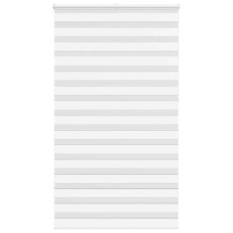 ROLETA ZEBRA BIAŁA SZEROKOŚĆ TKANINY 120,9CM POLIESTER