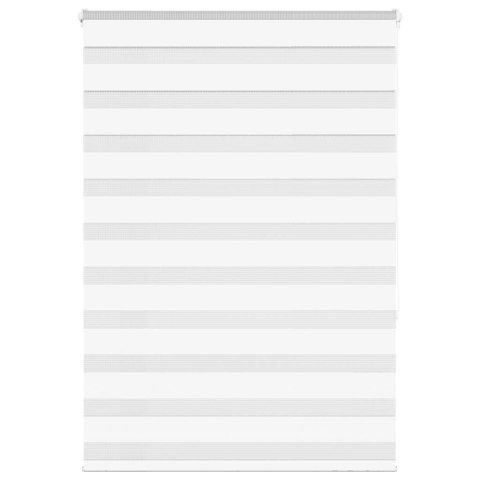 ROLETA ZEBRA BIAŁA SZEROKOŚĆ TKANINY 90,9CM POLIESTER