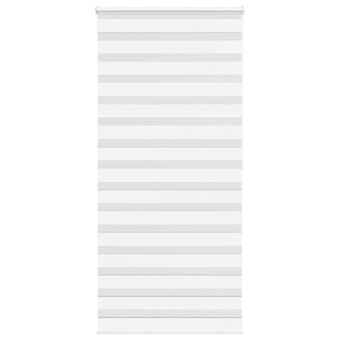 ROLETA ZEBRA BIAŁA SZEROKOŚĆ TKANINY 90,9CM POLIESTER