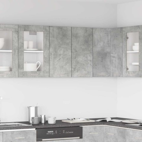 SZAFKA ŚCIENNA KUCHENNA BETONOWA SZARA 60X31X60CM