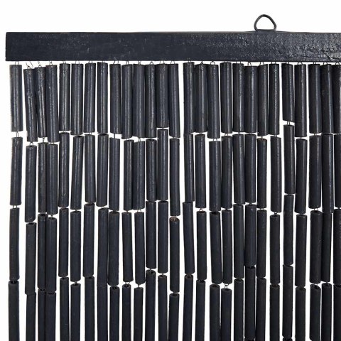 ZASŁONA PRZECIW OWADOM CIEMNOSZARA 120X220CM BAMBUS
