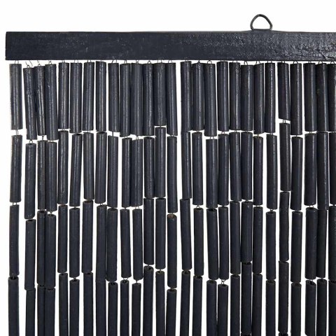 ZASŁONA PRZECIW OWADOM CIEMNOSZARA 56X185CM BAMBUS