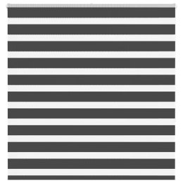 ROLETA ZEBRA CZARNA SZEROKOŚĆ TKANINY 135,9CM POLIESTER