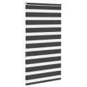 ROLETA ZEBRA CZARNA SZEROKOŚĆ TKANINY 65,9CM POLIESTER