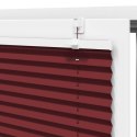 ROLETA PLISOWANA BORDOWY CZERWONY 100X150CM SZEROKOŚĆ TKANINY