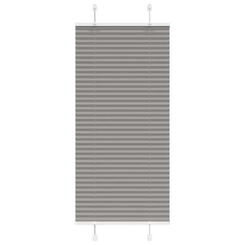 ROLETA PLISOWANA ANTRACYTOWA 60X150CM SZEROKOŚĆ TKANINY 59,4CM