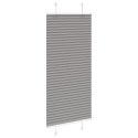 ROLETA PLISOWANA ANTRACYTOWA 60X150CM SZEROKOŚĆ TKANINY 59,4CM