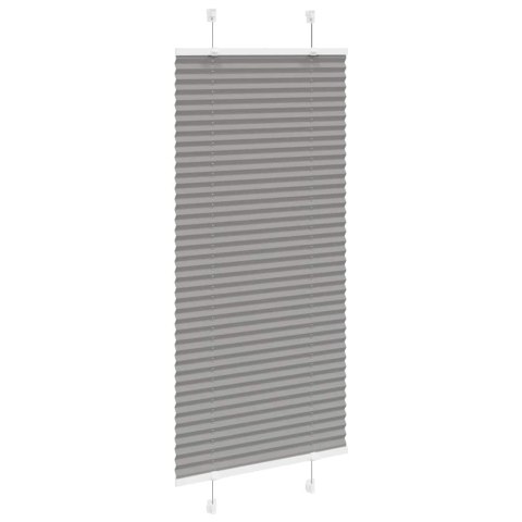 ROLETA PLISOWANA ANTRACYTOWA 60X150CM SZEROKOŚĆ TKANINY 59,4CM