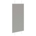 ROLETA PLISOWANA ANTRACYTOWA 60X150CM SZEROKOŚĆ TKANINY 59,4CM