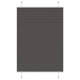 ROLETA PLISOWANA CZARNA 100X150CM SZEROKOŚĆ TKANINY 99,4CM