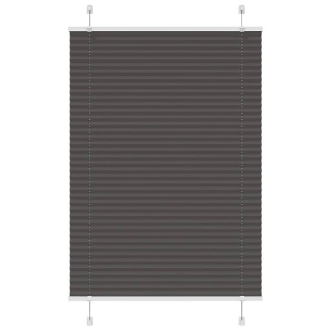 ROLETA PLISOWANA CZARNA 100X150CM SZEROKOŚĆ TKANINY 99,4CM