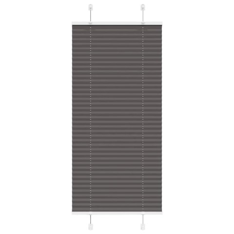 ROLETA PLISOWANA CZARNA 65X150CM SZEROKOŚĆ TKANINY 64,4CM