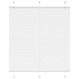 ROLETA PLISOWANA BIAŁA 115X150CM SZEROKOŚĆ TKANINY 114,4CM