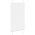 ROLETA PLISOWANA BIAŁA 75X100CM SZEROKOŚĆ TKANINY 74,4CM