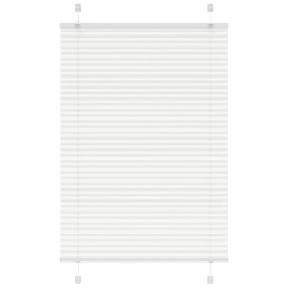 ROLETA PLISOWANA BIAŁA 95X150CM SZEROKOŚĆ TKANINY 94,4CM