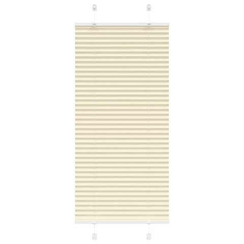 ROLETA PLISOWANA KREMOWA 55X150CM SZEROKOŚĆ TKANINY 54,4CM