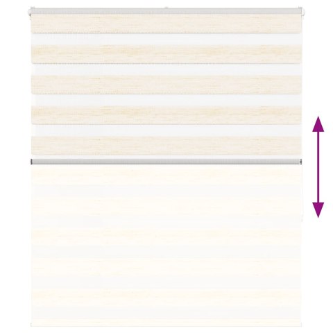 ROLETA ZEBRA 130X150CM SZEROKOŚĆ TKANINY 125,9CM POLIESTER