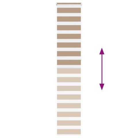 ROLETA ZEBRA 40X230CM SZEROKOŚĆ TKANINY 35,9CM POLIESTER