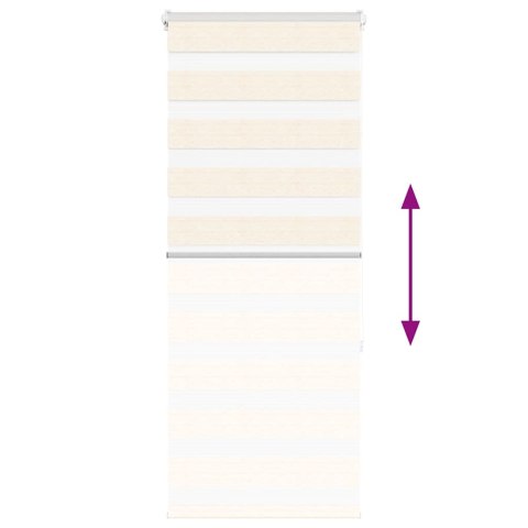 ROLETA ZEBRA 60X150CM SZEROKOŚĆ TKANINY 55,9CM POLIESTER