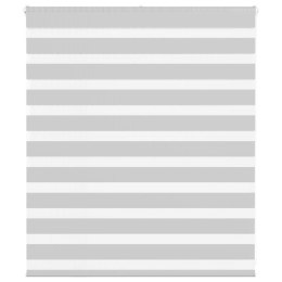 ROLETA ZEBRA JASNOSZARA SZEROKOŚĆ TKANINY 115,9CM POLIESTER