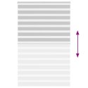 ROLETA ZEBRA JASNOSZARA SZEROKOŚĆ TKANINY 135,9CM POLIESTER
