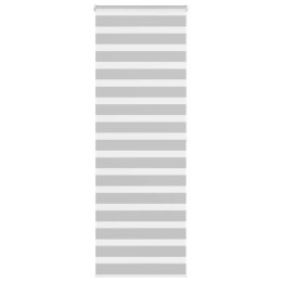 ROLETA ZEBRA JASNOSZARA SZEROKOŚĆ TKANINY 65,9CM POLIESTER