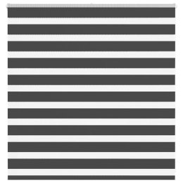 ROLETA ZEBRA CZARNA SZEROKOŚĆ TKANINY 140,9CM POLIESTER