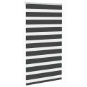 ROLETA ZEBRA CZARNA SZEROKOŚĆ TKANINY 70,9CM POLIESTER