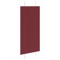 ROLETA PLISOWANA BORDOWY CZERWONY 55X150 CM SZEROKOŚĆ TKANINY
