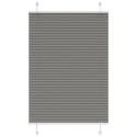ROLETA PLISOWANA ANTRACYTOWA 100X100CM SZEROKOŚĆ TKANINY 99,4CM