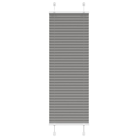 ROLETA PLISOWANA ANTRACYTOWA 40X150CM SZEROKOŚĆ TKANINY 39,4CM