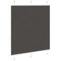 ROLETA PLISOWANA CZARNA 120X100CM SZEROKOŚĆ TKANINY 119,4CM