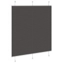 ROLETA PLISOWANA CZARNA 120X100CM SZEROKOŚĆ TKANINY 119,4CM