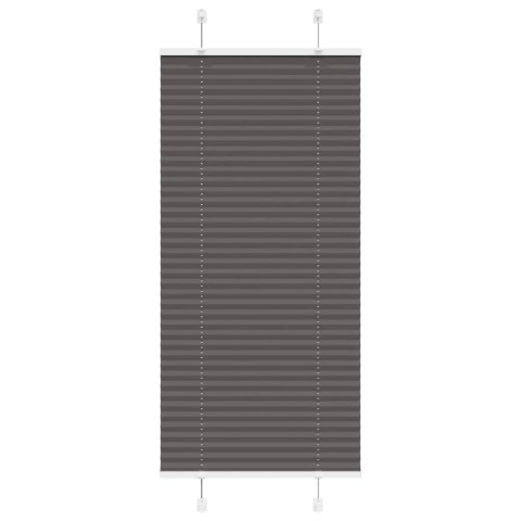 ROLETA PLISOWANA CZARNA 60X100CM SZEROKOŚĆ TKANINY 59,4CM