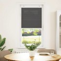 ROLETA PLISOWANA CZARNA 60X100CM SZEROKOŚĆ TKANINY 59,4CM