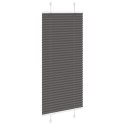 ROLETA PLISOWANA CZARNA 60X100CM SZEROKOŚĆ TKANINY 59,4CM